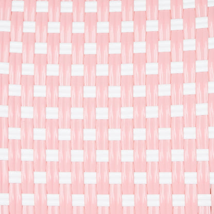 Pink & White Mediterranean Bistro Chair (B)