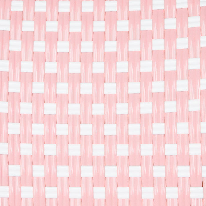 Pink & White Mediterranean Bistro Chair (B)