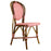 Pink & White Mediterranean Bistro Chair (E)