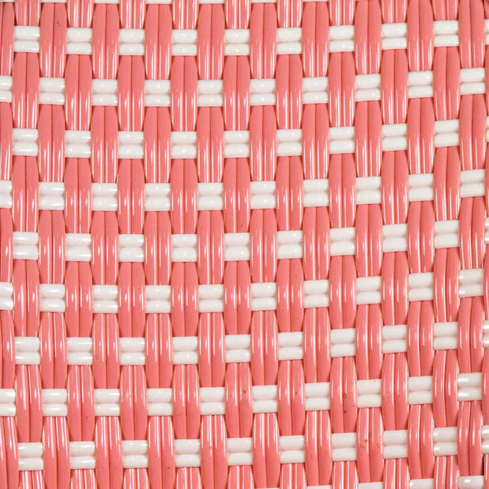 Pink & White Mediterranean Bistro Chair (E)