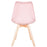 Pink Scandinavian Tulip Chair