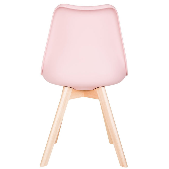 Pink Scandinavian Tulip Chair