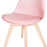 Pink Scandinavian Tulip Chair