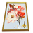 Pink Flower (Gold Frame) Print