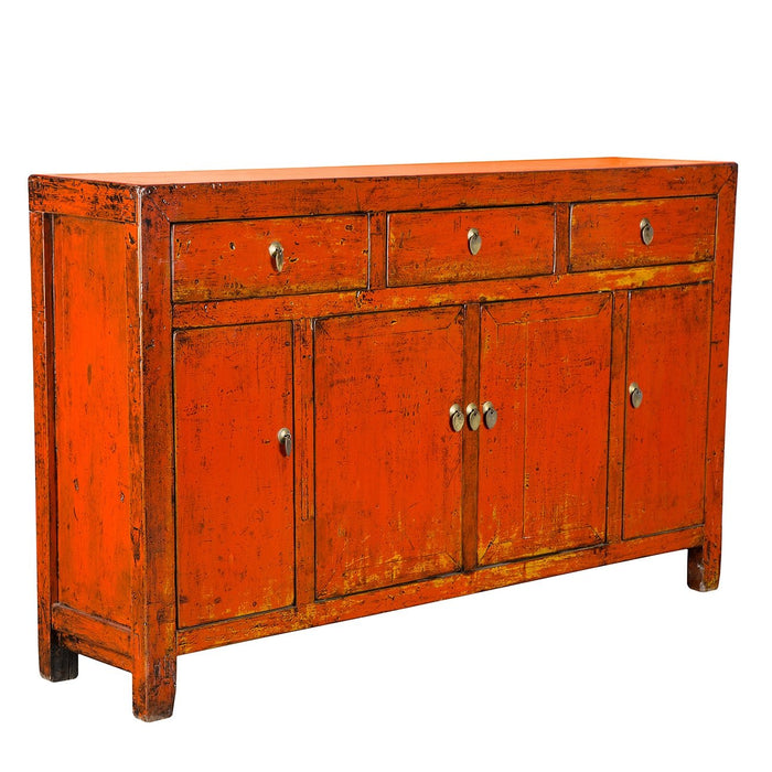 Red 4-Door Buffet   