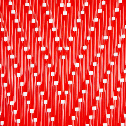 Red & White Mediterranean Bistro Chair (L)