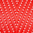 Red & White Mediterranean Bistro Chair (L)