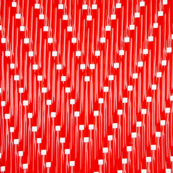 Red & White Mediterranean Bistro Chair (L)