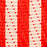 Red and White Mediterranean Bistro Chair (Stripe)