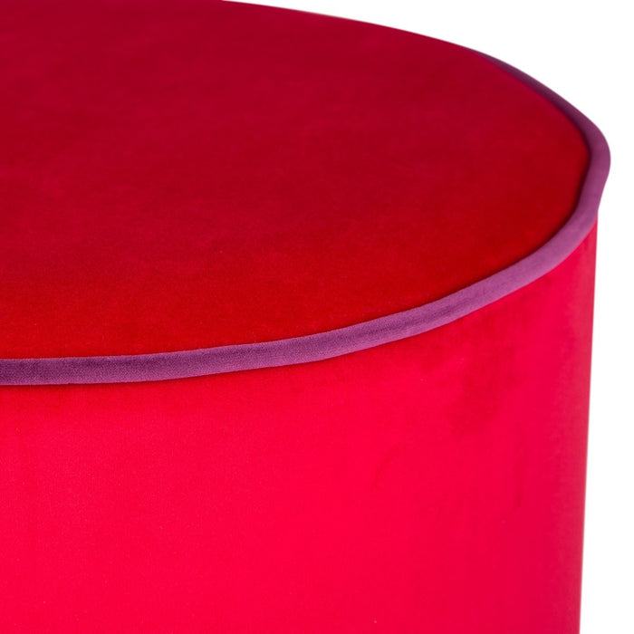 Red Countra Pouf 
