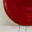 Red Dessert Plate