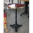 Red Enamel Bistro Table