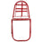 Red Vintage Iron Chair with Assorted Vintage Cushion