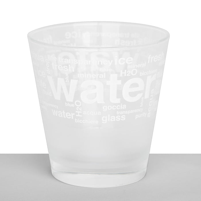 Short “Water” Glass, White