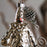 Silver Clown Glass Ornament