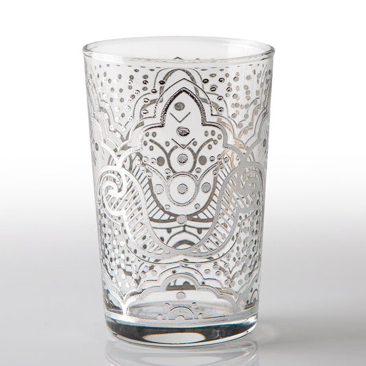 Silver El Kef Moroccan Tea Glass (Small)