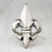 Silver Fleur De Lis Napkin Ring