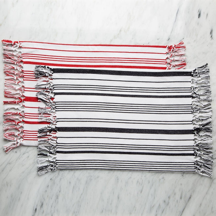 Striped Red Virgil Placemat