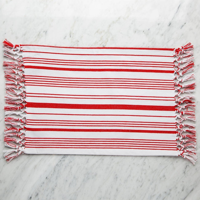Striped Red Virgil Placemat