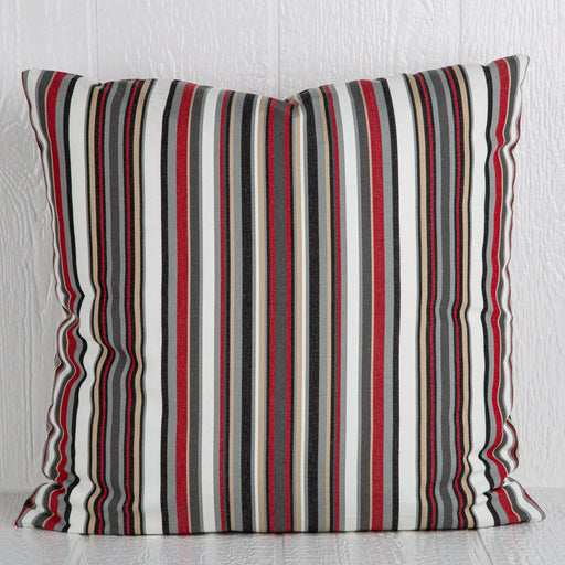 Sunboat Striped Pillow (24" x 24")