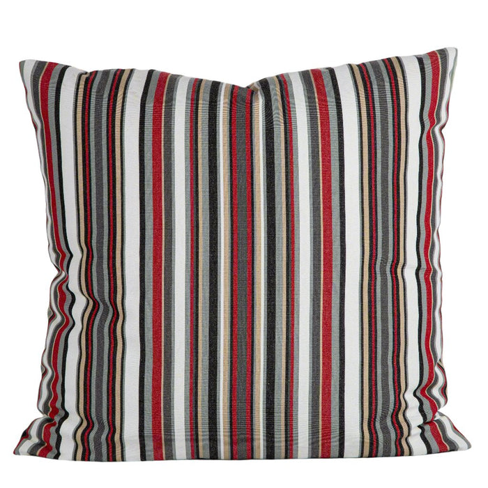 Sunboat Striped Pillow (24" x 24")