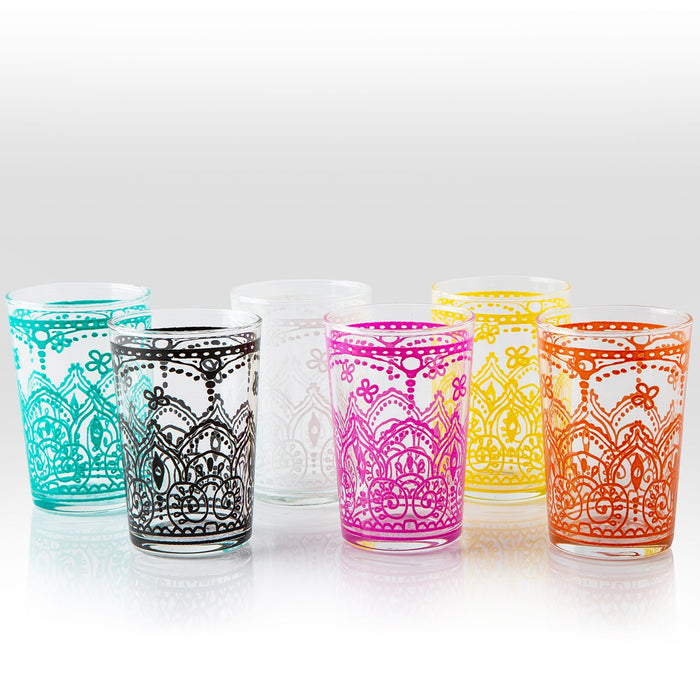 Teal Armelle Moroccan Tea Glass