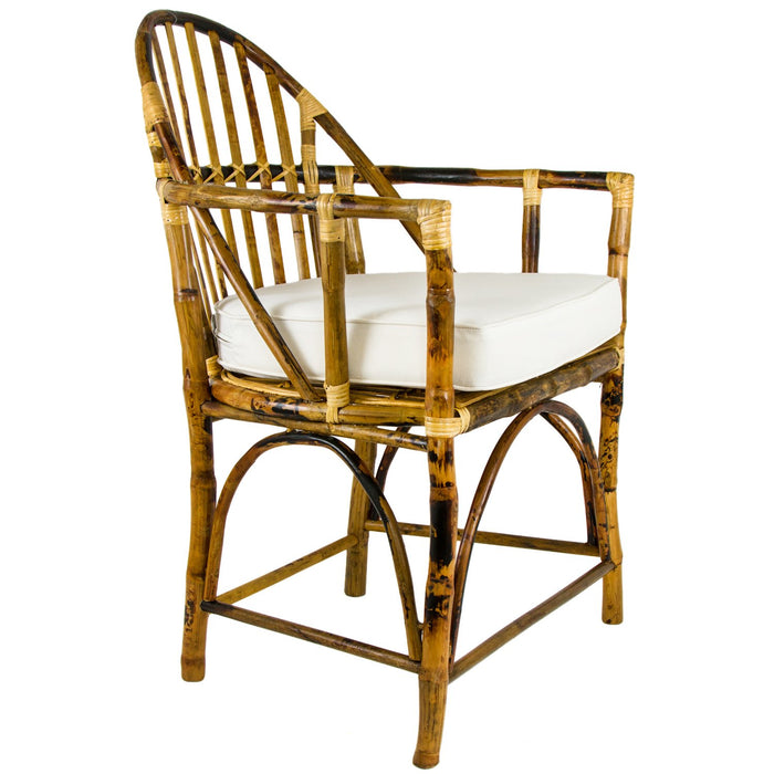 Tortoise Bamboo High Back Armchair