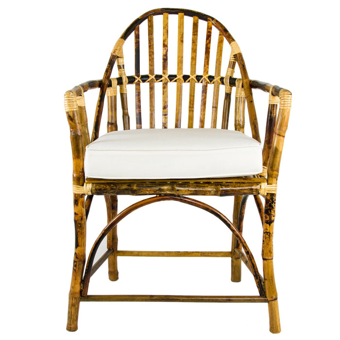 Tortoise Bamboo High Back Armchair