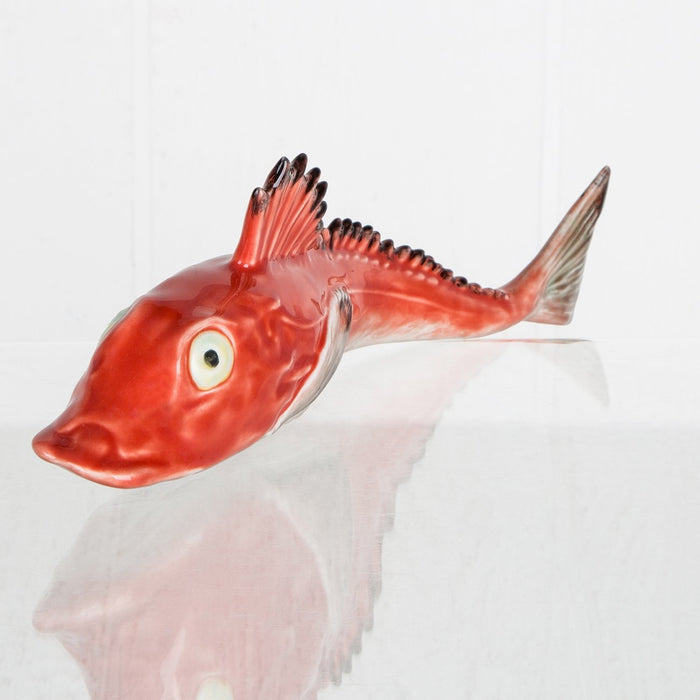 Tub Gurnard Earthenware Fish