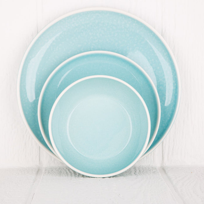 Turquoise 60's Dinner Plate 