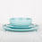 Turquoise 60's Dinner Plate 