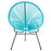 Turquoise Acapulco Chair 
