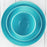Turquoise Ceramic Alfa Dessert Plate (8.5"⌀)