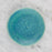 Turquoise Ceramic Dessert Plate