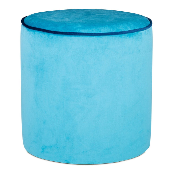 Turquoise Countra Pouf 