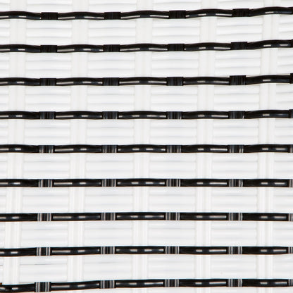 White and Black Mediterranean Bistro Chair (16 Ligne)
