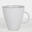 White and Grey Ceramic Coffee Mug 