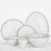 White and Grey Ceramic Dinner Plate 