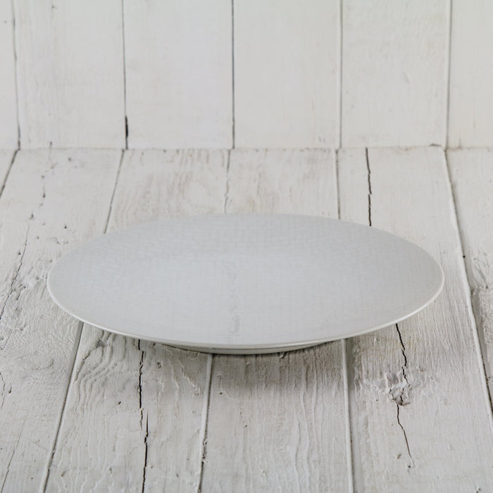 White Brick Dinner Plate