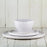 White Ceramic Salad Plate