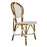 White, Cream & Gold Mediterranean Bistro Chair (B)