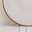 White Dessert Plate