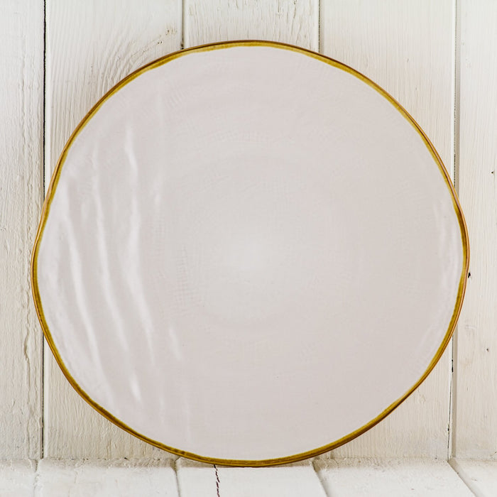 White Dinner Plate
