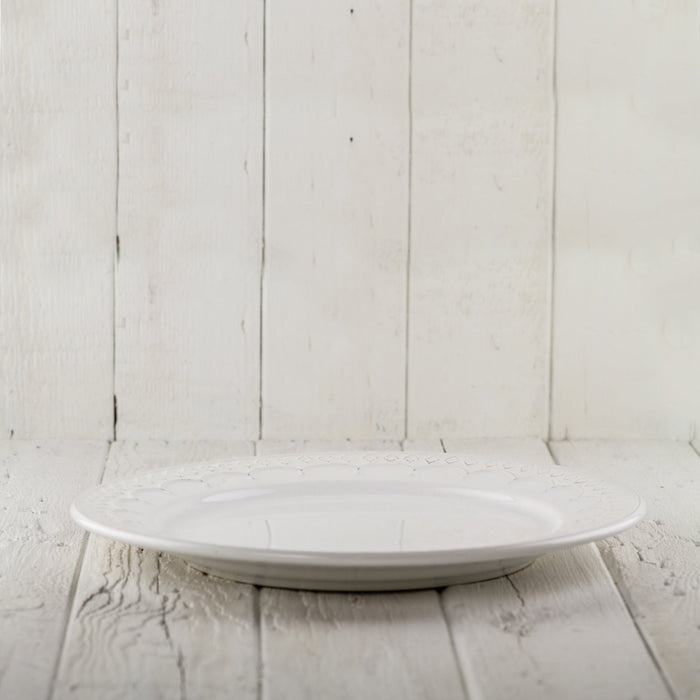 White Marie Dessert Plate