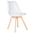 White Scandinavian Tulip Chair
