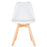 White Scandinavian Tulip Chair