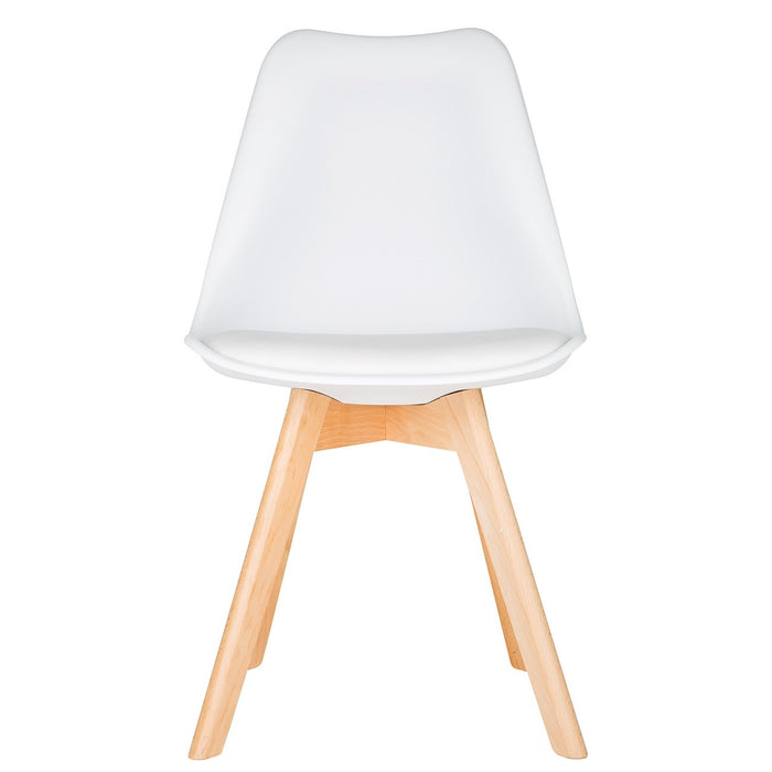 White Scandinavian Tulip Chair