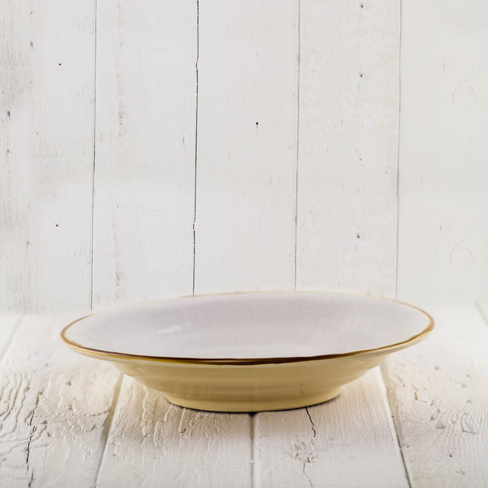 White Soup Bowl