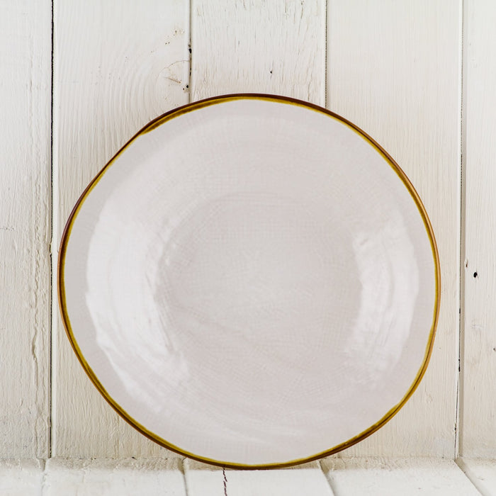 White Soup Bowl