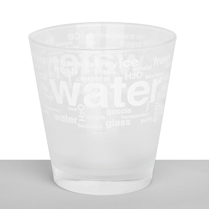 White "Water" Tumblers